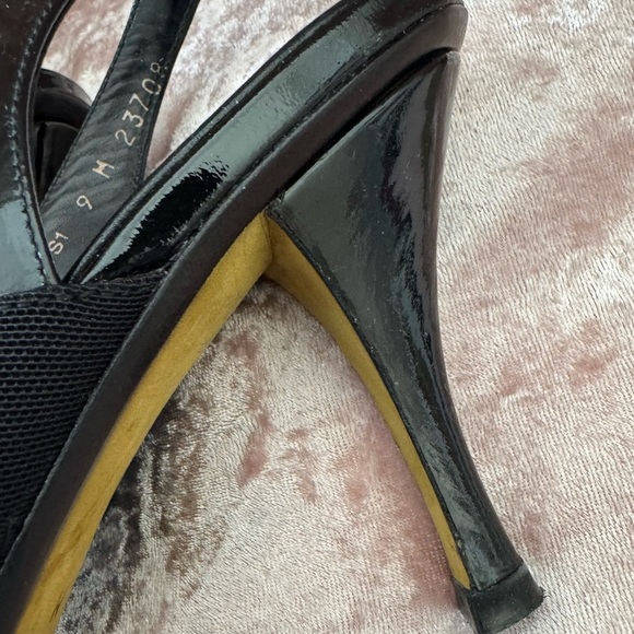 💥Donald J. Pliner Black Women's Slingbacks - Picture 7 of 12